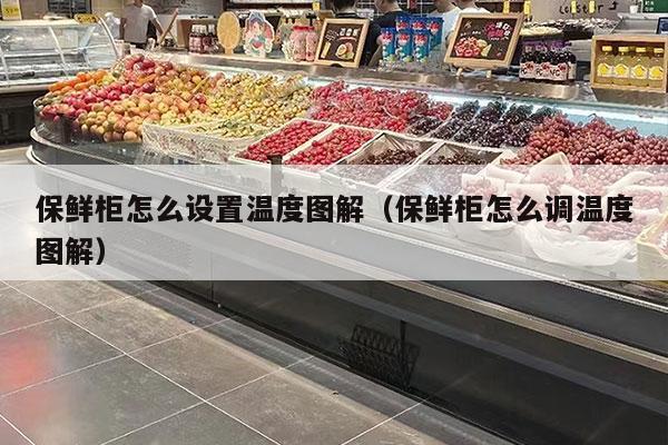 保鲜柜怎么设置温度图解（保鲜柜怎么调温度图解）