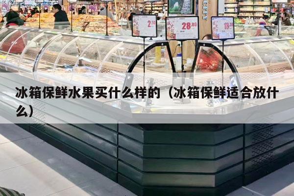 冰箱保鲜水果买什么样的（冰箱保鲜适合放什么）