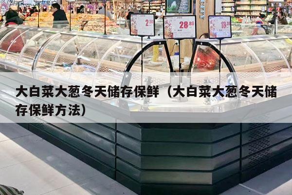 大白菜大葱冬天储存保鲜（大白菜大葱冬天储存保鲜方法）