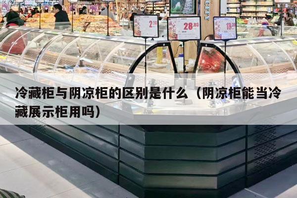 冷藏柜与阴凉柜的区别是什么（阴凉柜能当冷藏展示柜用吗）