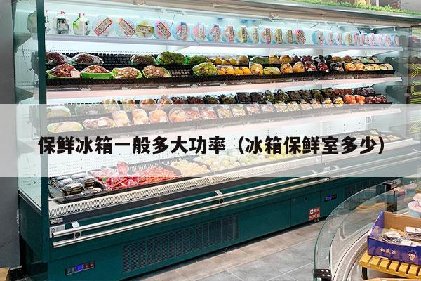 保鲜冰箱一般多大功率（冰箱保鲜室多少）