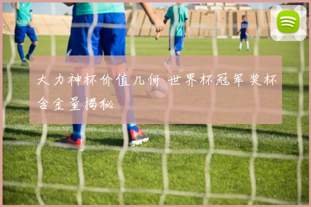 大力神杯价值几何 世界杯冠军奖杯含金量揭秘